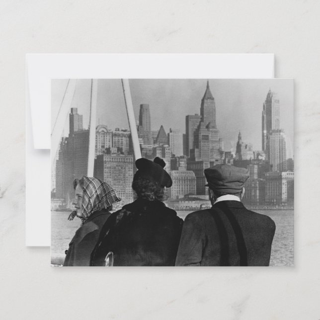 Vintage Engagement Design Announcement (Front)