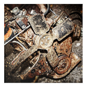 Vintage Engine Acrylic Print