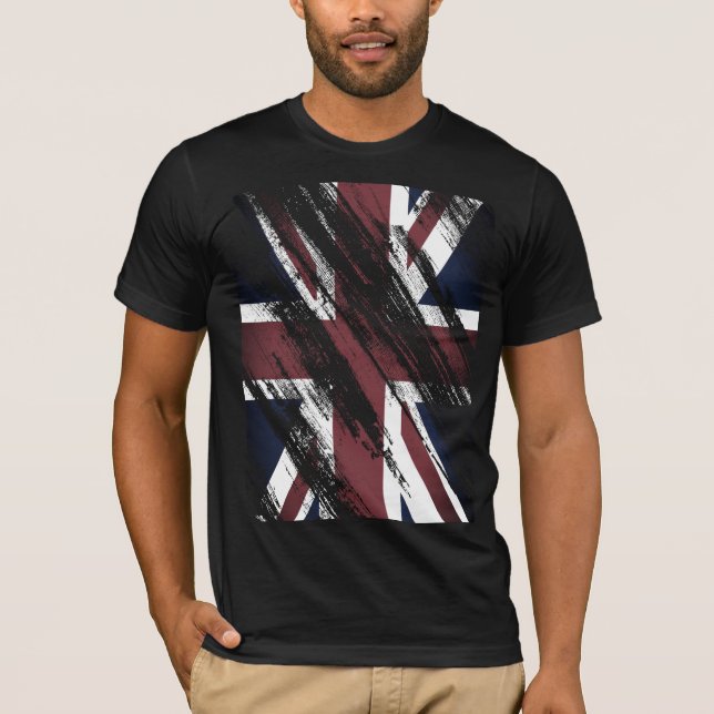 Vintage England Flag  T-Shirt (Front)