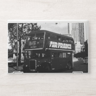 Vintage England London double decker bus Mouse Pad HP Laptop Skin