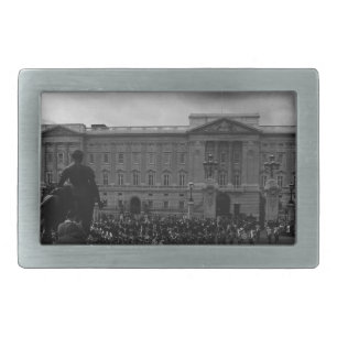 Vintage England London Old Guard Buckingham Palace Belt Buckle