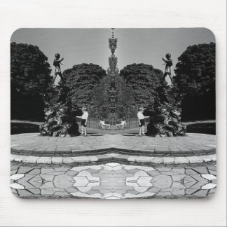 Vintage England London Peter Pan statue Kensington Mouse Pad