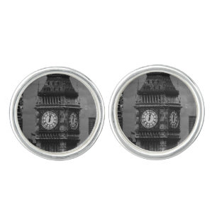 Vintage England London post office tower Big ben Cufflinks