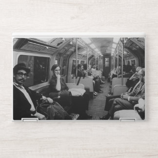 Vintage England London railway inside coach Mouse  HP Laptop Skin