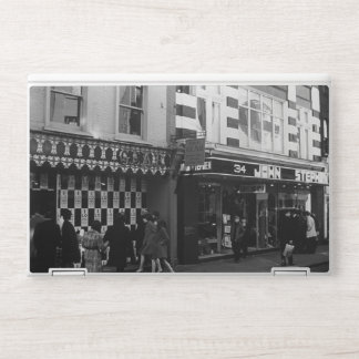 Vintage England London Shops Carnaby street Mouse HP Laptop Skin
