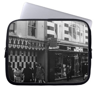Vintage England London Shops Carnaby street Mouse Laptop Sleeve