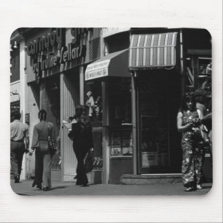 Vintage England London Shops Carnaby street Mouse Pad