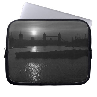 Vintage England London sunset Tower Bridge Case-Ma Laptop Sleeve