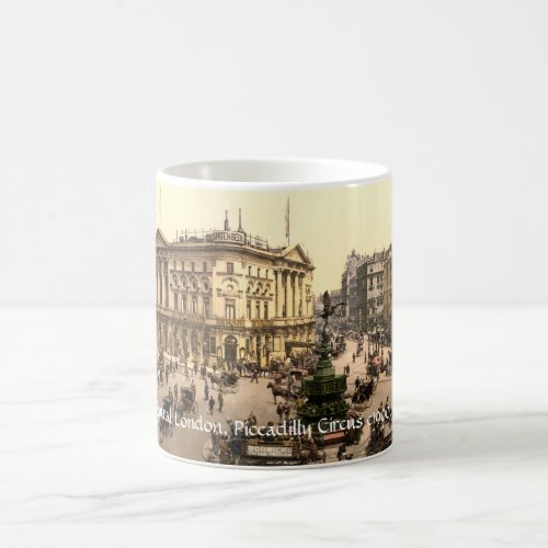 Vintage England mug Piccadilly Circus London Coffee Mug