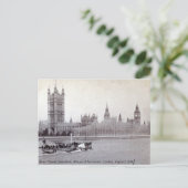 Vintage England, River Thames London Steamboat Postcard (Standing Front)