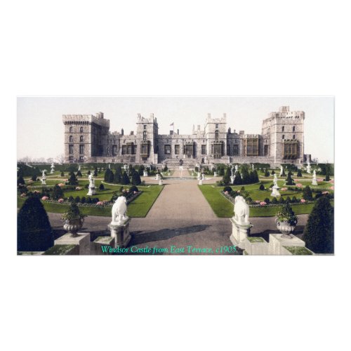 Vintage England Windsor Royal Castle Card