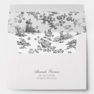 Toile De Jouy / Parisian Digital Invitation