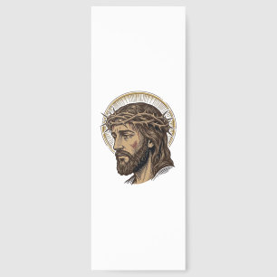 Vintage Engraved Crown of Thorns Portrait Shirt_1 Bookmarks
