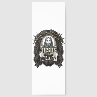 Vintage Engraved Crowned Holy Face Vector Design_1 Bookmarks