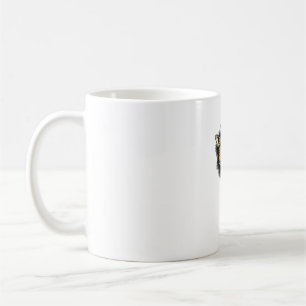 Vintage Engraved Cute Giraffe Shirt Design_1 Coffee Mug