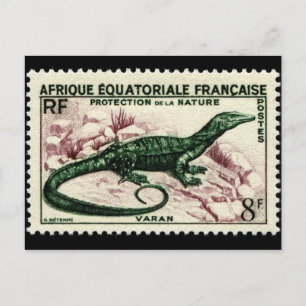 Vintage Engraved Stamp Postcard