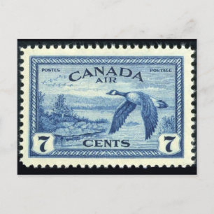 Vintage Engraved Stamp Postcard