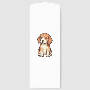 Vintage Engraving Beagle Puppy Vector Art_1 Bookmarks