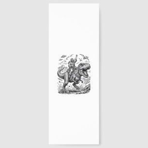 Vintage Engraving Dinosaur Rider Graphic Tee_1 Bookmarks
