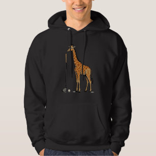 Vintage Engraving Giraffe Golf Vector T-Shirt Desi Hoodie