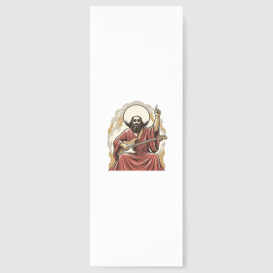 Vintage Engraving Guitarist Vector Art Shirt_1 Bookmarks