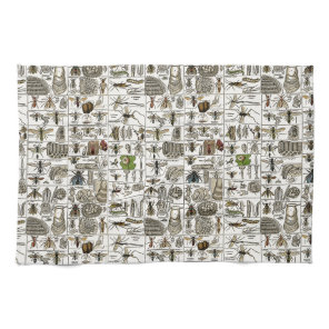 Vintage Entomology Towel