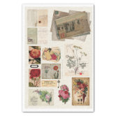 Dusty rose printed parchment paper list writing