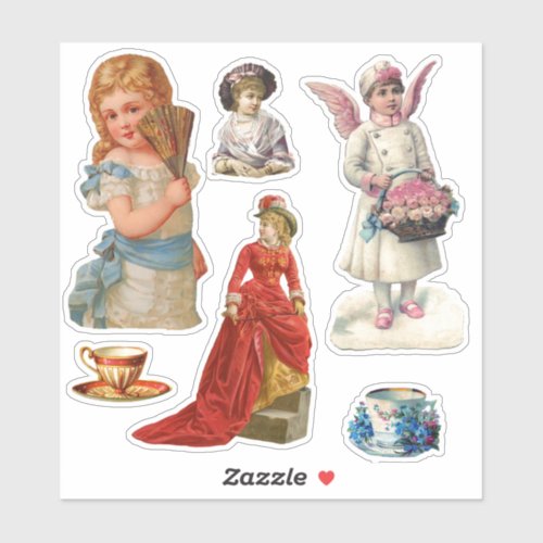 VINTAGE EPHEMERA  STICKER COLLECTION