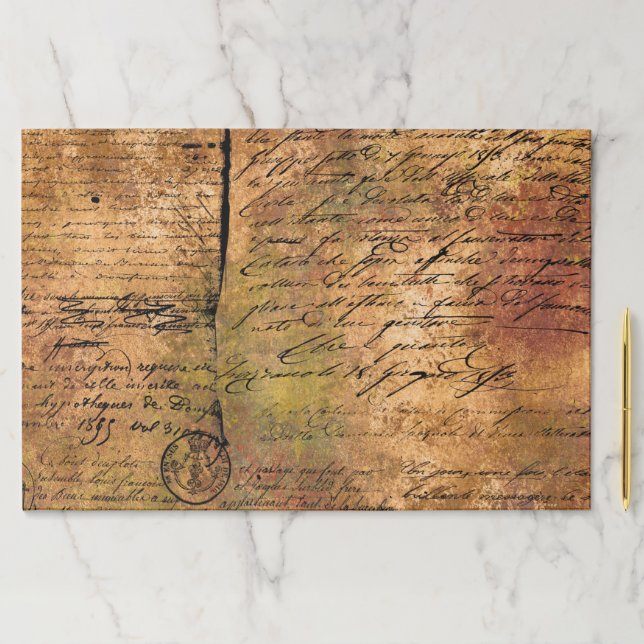 Vintage Ephemera Tearaway Placemats (Insitu)