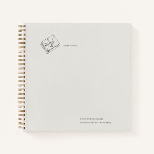 Vintage Epistolary Aesthetic Notebook