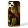 Vintage Equestrian Brown Hunter Horse Painting Case-Mate iPhone 14 Plus Case
