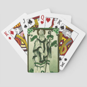 Vintage - Erin Go Bragh - St. Patrick's Greetings Poker Cards