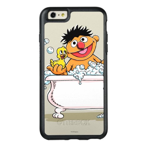 Vintage Ernie in Bathtub OtterBox iPhone 66s Plus Case