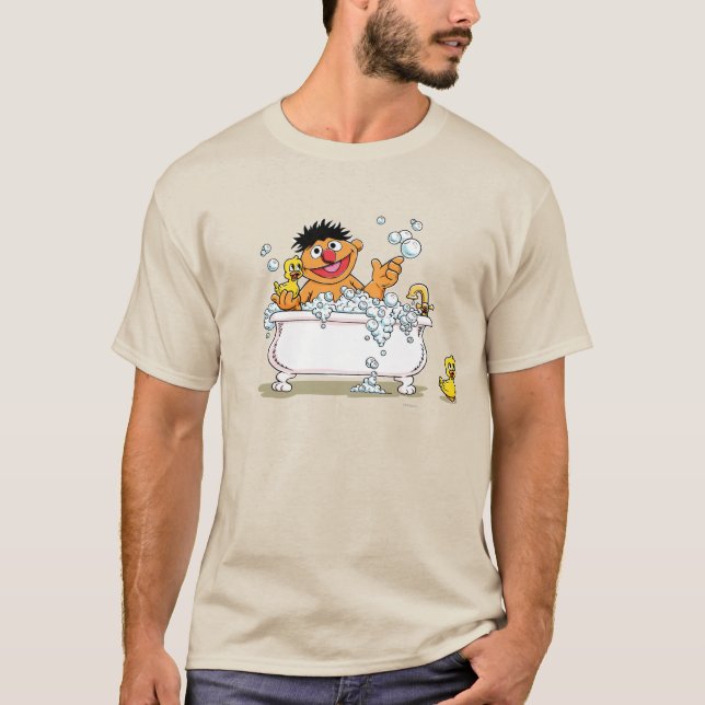 Vintage Ernie in Bathtub T-Shirt (Front)