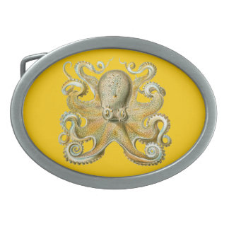 Vintage Ernst Haeckel Belt Buckle