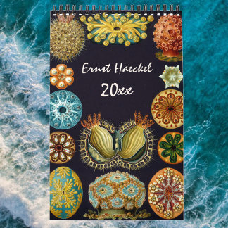 Vintage Ernst Haeckel, Biology, Botany, Science Calendar