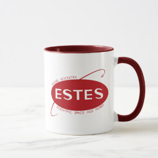Vintage Estes Pre-Damon Logo Mug