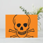 Vintage Etching Jolly Roger Graphic (Standing Front)