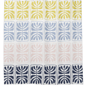 Vintage ethnic seamless shower curtain