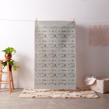 Vintage ethnic tribal aztec bird fabric Vintage ethnic tribal aztec bird fabric