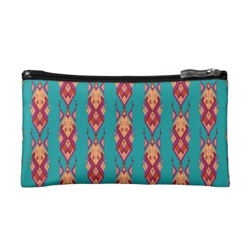 Vintage ethnic tribal aztec ornament cosmetic bag Vintage ethnic tribal aztec ornament cosmetic bag