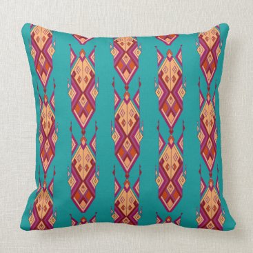 Vintage ethnic tribal aztec ornament throw pillow Vintage ethnic tribal aztec ornament throw pillow