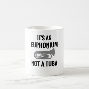 Vintage Euphonium Gifts Euphonium Player Gifts Coffee Mug