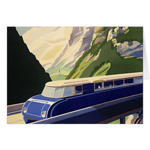 Vintage Europe Rail Travel