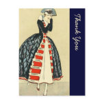 Vintage European Military Styled Fahion Postcard