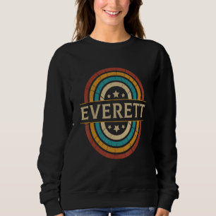 Vintage Everett City Pride Home Washington State 7 Sweatshirt