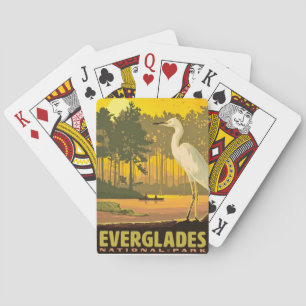 Vintage Everglades Park Playing Cards
