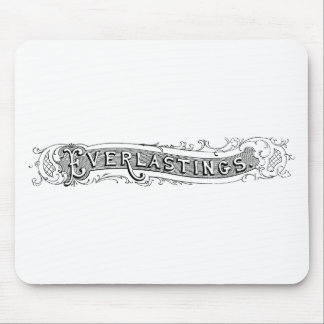 Vintage everlastings mouse pad