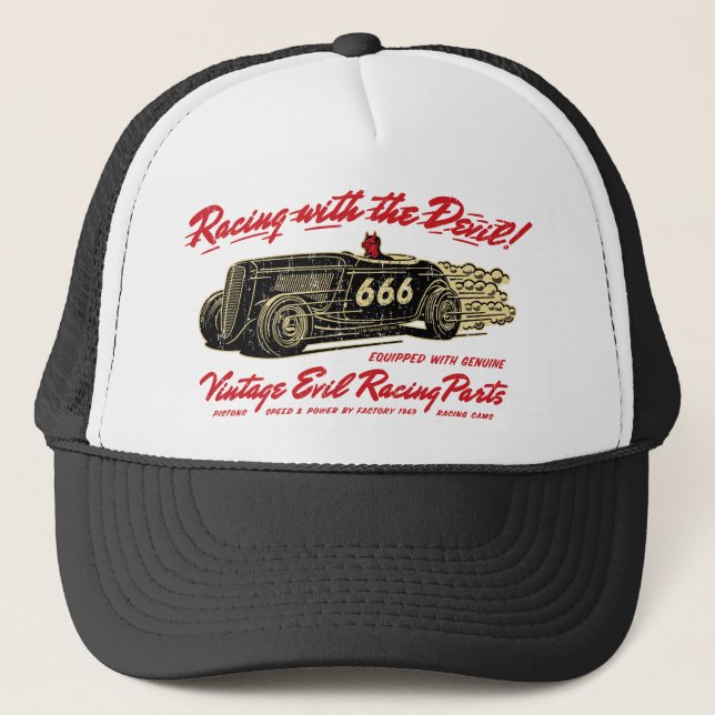 Vintage Evil 0131 Trucker Hat (Front)