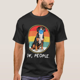 Vintage Ew People Entlebucher Mountain Dog Wearing T-Shirt